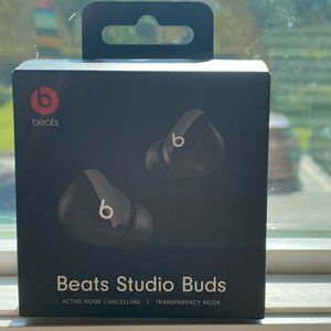 Beats Studio Buds True Wireless Noise Cancelling Bluetooth Earbuds- Black